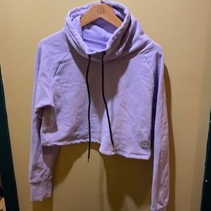 Born primitive cowl at the moon hoodie lilac